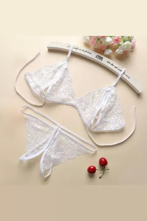 Kadın Dantelli Sütyen Külot Takımı 5'li Set